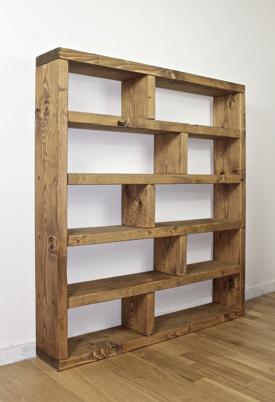 brick & barrow desor rustic bookcase & reviews wayfair.co.uk